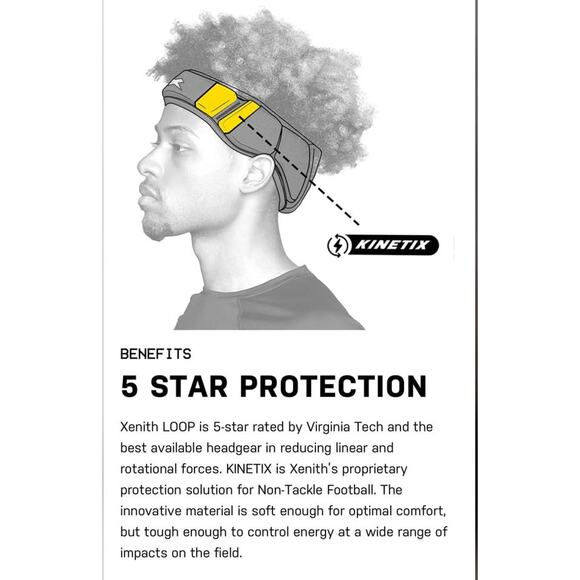 Xenith Loop for flag football, 7v7 & non-impact football size XL - Picture 8 of 10